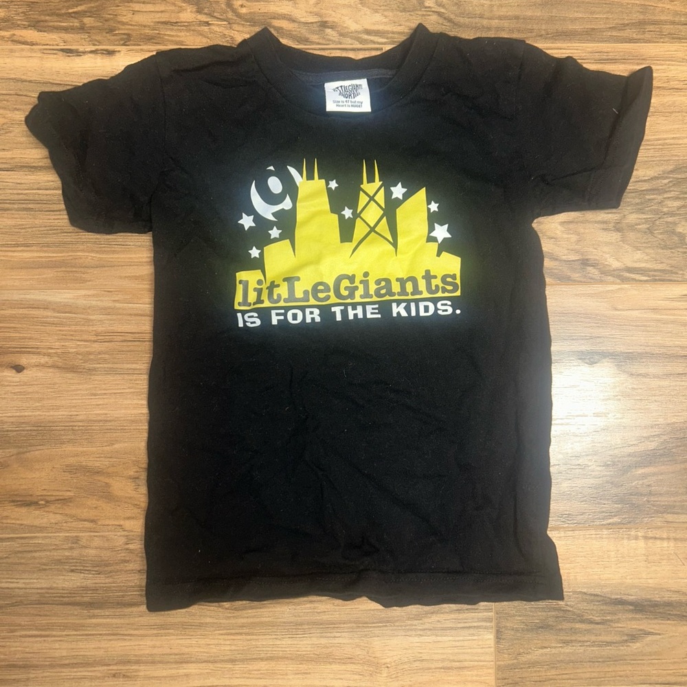 Little Giants Kids Black T-Shirt